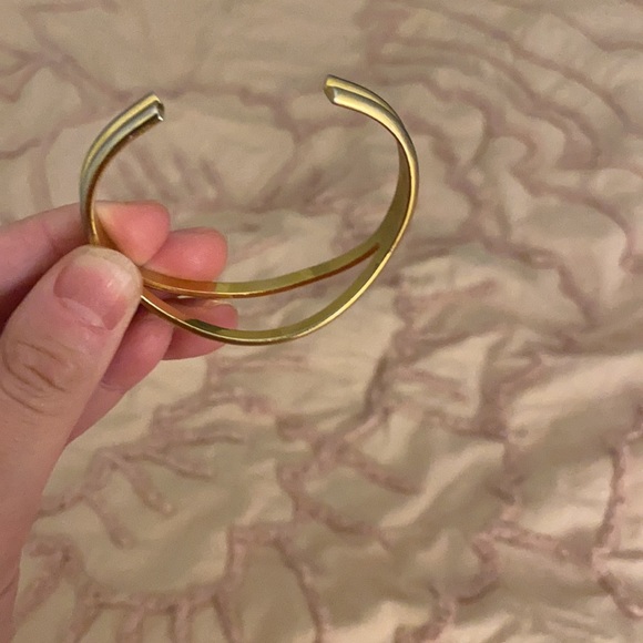 4 for $20: Gold tone cuff bracelet - Picture 4 of 4